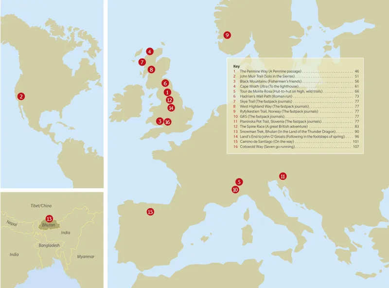 Cicerone Press Fastpacking in Blue-3
